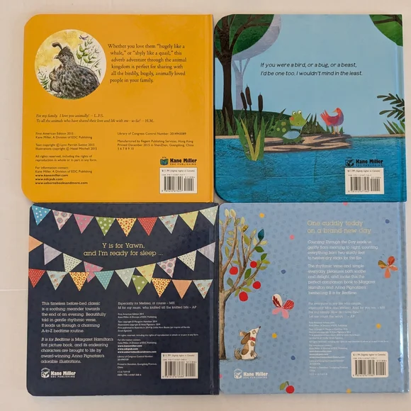 Children's Books Hardbacks: Animally, Counting Through The Day, B Is For… - Picture 6 of 6